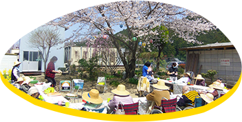 屋外活動の様子